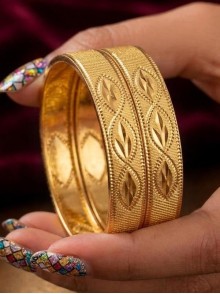 Gold Plated Bangles